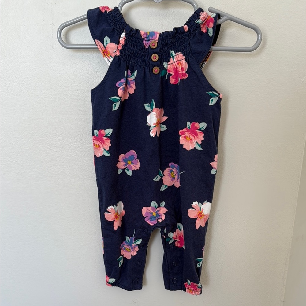 Floral Kids Romper
